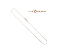 Kette ohne Anhänger JOBO, rosa (roségoldfarben), Halsketten, Damen, Silber 925 (Sterlingsilber), L: 50, Venezianerkette 925 Silber rosé vergoldet 50 cm (32115958-0) roségoldfarben