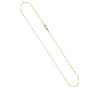 Kette ohne Anhänger JOBO "Weit-Ankerkette 1,6 mm 45 cm", gelbgold 585, Halsketten, Damen, Gelbgold 585, L: 45, 585 Gold massiv (76341503-0) gelbgold 585