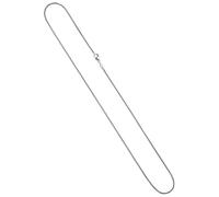 Kette ohne Anhänger JOBO "Zopfkette", weiß (weißgold 585), Halsketten, Damen, Weißgold 585, L: 42, 585 Weißgold 1,8 mm 42 cm (44058704-0) weißgold 585