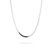 LIEBESKIND BERLIN Halskette The Long Sleek – Damen, Edelstahl, silber, 45 cm, 3 mm