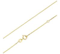 Kette diamantierte Ankerkette, massiv, Gold 375 Luigi Merano Gold 001 (Artikelnummer: 5C413/80X001)