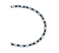 Kette ohne Anhänger S.OLIVER "9066360", silber (edelstahlfarben, holzfarben), Halsketten, Herren, Edelstahl, L: 45, Kette ohne Anhänger (803152-0)