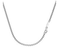 Kette ohne Anhänger "Venezianerkette, massiv, Silber 925" Gr. 50, silber, GIORGIO MARTELLO MILANO, Halsketten, Damen, 50cm, Silber 925 (Sterlingsilber) (91229668-50) silber