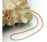 Kette Panzerkette 1mm 14Kt Rotgold 45cm