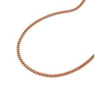 Kette Panzerkette 1mm 14Kt Rotgold 50cm - Gold / 50