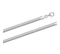 Kette und/oder Armband aus Silber 925, Breite ca. 3,5 mm 55 cm