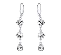 Ketten Ohrringe aus Silber 925 mit Swarovski® Crystals