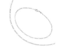Ketten und Armband Set FIRETTI "Multipack Schmuck Geschenk Silber 925 Armkette Halskette", silber (silberfarben), Schmuck_Sets, Damen, Silber 925 (Sterlingsilber) (24585061-0) silberfarben