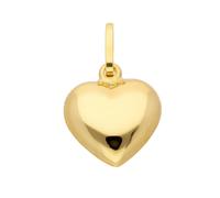 Kettenanhänger ADELIA´S "585 Gold Anhänger Herz", gold, Schmuckanhänger, Damen, Gold, Kettenanhänger, Goldschmuck für Damen (65488938-0) gold