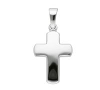 Kettenanhänger ADELIA´S "585 Weißgold Kreuz Anhänger", silber, Schmuckanhänger, Damen, Gold, Kettenanhänger, Goldschmuck für Damen & Herren (86650955-0) silber