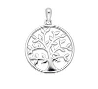 Kettenanhänger ADELIA´S "Anhänger Baum des Lebens 925 Silber - Silberanhänger Lebensbaum", silber, Schmuckanhänger, Damen, Silber 925 (Sterlingsilber), Kettenanhänger, Silberanhänger Lebensbaum (10674