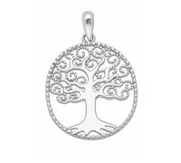 Kettenanhänger ADELIA´S "Anhänger Baum des Lebens 925 Silber - Silberanhänger Lebensbaum", silber, Schmuckanhänger, Damen, Silber 925 (Sterlingsilber), Kettenanhänger, Silberanhänger Lebensbaum (39349