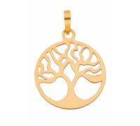 Kettenanhänger ADELIA´S "Damen 333 Gold Anhänger Lebensbaum Ø 20,2 mm", gold, Schmuckanhänger, Damen, Gold, Kettenanhänger, für Damen (54430712-0) gold