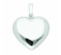 Kettenanhänger ADELIA´S "Damen 925 Silber Anhänger Herz", silber, Schmuckanhänger, Damen, Kinder, Silber 925 (Sterlingsilber), Kettenanhänger, Silberschmuck für Damen (44240623-0) silber
