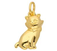 Kettenanhänger ADELIA´S "Damen Gold Schmuck 333 Gold Anhänger Katze", gold, Schmuckanhänger, Damen, Gold, Kettenanhänger, Goldschmuck für Damen (26076716-0) gold