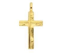 Kettenanhänger ADELIA´S "Damen Gold Schmuck 333 Gold Kreuz Anhänger", gold, Schmuckanhänger, Damen, Gold, Kettenanhänger, Goldschmuck für Damen & Herren (69525824-0) gold