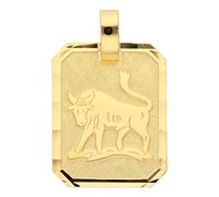 Kettenanhänger ADELIA´S "Damen Gold Schmuck 333 Gold Sternzeichen Anhänger Stier", gold, Schmuckanhänger, Damen, Stier, Gold, Kettenanhänger, Goldschmuck für Damen & Herren (47995309-0) gold