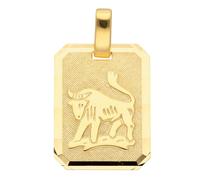 Kettenanhänger ADELIA´S "Damen Gold Schmuck 333 Gold Sternzeichen Anhänger Stier", gold, Schmuckanhänger, Damen, Stier, Gold, Kettenanhänger, Goldschmuck für Damen & Herren (72174946-0) gold