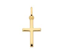 Kettenanhänger ADELIA´S "Damen Gold Schmuck 585 Gold Kreuz Anhänger", gold, Schmuckanhänger, Damen, Gold, Kettenanhänger, Goldschmuck für Damen & Herren (23440047-0) gold