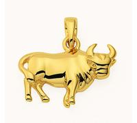 Kettenanhänger ADELIA´S "Damen & Herren 585 Gold Sternzeichen Anhänger Stier", gold, Schmuckanhänger, Damen, Damen, Stier, Gelbgold 585 Gold, Gelbgold 585, Gold, Kettenanhänger, Goldschmuck für Damen