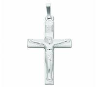 Kettenanhänger ADELIA´S "Damen & Herren 925 Silber Kreuz Anhänger Korpus", silber, Schmuckanhänger, Damen, Damen, Silber 925 (Sterlingsilber), Kettenanhänger, Silberschmuck für Damen & Herren (9121721