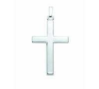Kettenanhänger ADELIA´S "Damen & Herren 925 Silber Kreuz Anhänger", silber, Schmuckanhänger, Damen, Silber 925 (Sterlingsilber), Kettenanhänger, Silberschmuck für Damen & Herren (94484554-0) silber