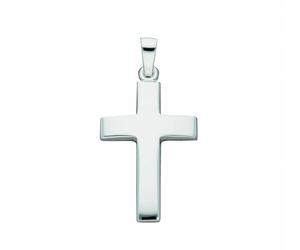 Kettenanhänger ADELIA´S "Damen & Herren 925 Silber Kreuz Anhänger", silber, Schmuckanhänger, Damen, Silber 925 (Sterlingsilber), Kettenanhänger, Silberschmuck für Damen & Herren (62409534-0) silber