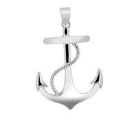 Kettenanhänger ADELIA´S "hochwertiger Anker Anhänger aus 925 Sterling Silber", silber, Schmuckanhänger, Damen, Silber 925 (Sterlingsilber), Kettenanhänger (87485930-0) silber