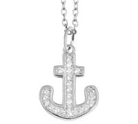 Kettenanhänger ADELIA´S "moderner Anker Anhänger aus 925 Sterling Silber", silber, Schmuckanhänger, Damen, Silber 925 (Sterlingsilber), Kettenanhänger (85085856-0) silber