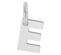 Kettenanhänger ADELIA´S "moderner Buchstabe Anhänger aus 925 Sterling Silber", silber, Schmuckanhänger, Damen, Silber 925 (Sterlingsilber), Kettenanhänger (25721800-0) silber