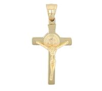 Kettenanhänger ADELIA´S "Neuheit 2025 - hochwertiger Kreuz Anhänger aus Edelstahl", gold, Schmuckanhänger, Damen, Edelstahl, Kettenanhänger (39934416-0) gold