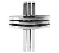 Kettenanhänger ADELIA´S "Neuheit 2025 - moderner Kreuz Anhänger aus Edelstahl", gold, Schmuckanhänger, Damen, Edelstahl, Kettenanhänger (29176454-0) gold