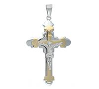 Kettenanhänger ADELIA´S "Neuheit 2025 - moderner Kreuz Anhänger aus Edelstahl", unbekannt, Schmuckanhänger, Damen, Edelstahl, Kettenanhänger (51205960-0) unbekannt