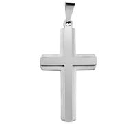 Kettenanhänger ADELIA´S "Neuheit 2025 - stilvoller Kreuz Anhänger aus Edelstahl", gold, Schmuckanhänger, Damen, Edelstahl, Kettenanhänger (77228764-0) gold