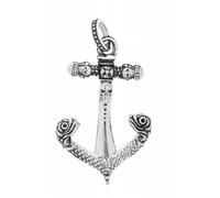 Kettenanhänger ADELIA´S "Neuheit 2025 - stylischer Anker Anhänger aus 925 Sterling Silber", silber, Schmuckanhänger, Damen, Silber 925 (Sterlingsilber), Kettenanhänger (47172803-0) silber