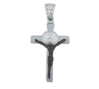 Kettenanhänger ADELIA´S "Neuheit 2025 - stylischer Kreuz Anhänger aus Edelstahl", gold, Schmuckanhänger, Damen, Edelstahl, Kettenanhänger (89627329-0) gold