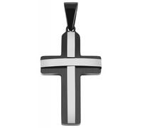 Kettenanhänger ADELIA´S "Neuheit 2025 - trendiger Kreuz Anhänger aus Edelstahl", blau, Schmuckanhänger, Damen, Edelstahl, Kettenanhänger (78729210-0) blau