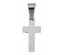 Kettenanhänger ADELIA´S "Neuheit 2025 - trendiger Kreuz Anhänger aus Edelstahl", silber, Schmuckanhänger, Damen, Edelstahl, Kettenanhänger (96989937-0) silber