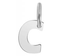 Kettenanhänger ADELIA´S "trendiger Buchstabe Anhänger aus 925 Sterling Silber", silber, Schmuckanhänger, Damen, Silber 925 (Sterlingsilber), Kettenanhänger (30802311-0) silber