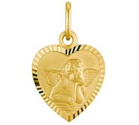 Amor Motivanhänger Unisex Damen Herren Anhänger, Gold, Engel, Kommt in Schmuck Geschenk Box, 2013493
