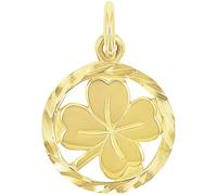 amor - Motivanhänger für Damen, 925 Sterling Silber | Kleeblatt Charms & Kettenanhänger