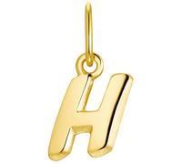 Ketten-Anhänger AMOR "Letters, 2013445" Schmuckanhänger Gr. Gelbgold 375, 0,39 g, gelb Damen Anhänger Made in Germany (88762311-0)