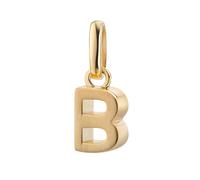 Kettenanhänger FIRETTI "Schmuck Geschenk Gold 333 Halsschmuck Anhänger Buchstabe Alphabet", gelbgoldfarben, Schmuckanhänger, Damen, B, Gelbgold 333, 0,83 g, Kettenanhänger (49718660-0) gelbgoldfarben