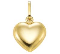 Kettenanhänger FIRETTI "Schmuck Geschenk Gold 333 Halsschmuck Anhänger für Halskette Herz", gold (gelbgoldfarben), Schmuckanhänger, Damen, Gelbgold 333, 0,4 g, Kettenanhänger (12477018-0) gelbgoldfarb
