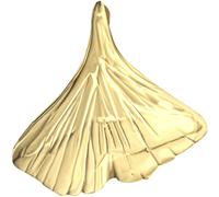 Kettenanhänger FIRETTI "Schmuck Geschenk Gold 333 Halsschmuck Anhänger Gingko", gold (gelbgoldfarben), Schmuckanhänger, Damen, Gelbgold 333, 0,14 g, Kettenanhänger (36077004-0) gelbgoldfarben