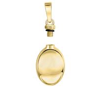 Kettenanhänger FIRETTI "Schmuck Geschenk Silber 925 Erinnerungskapsel Anhänger", gold (gelbgoldfarben), Schmuckanhänger, Damen, Silber 925 (Sterlingsilber), 2,7 g, Kettenanhänger (32115155-0) gelbgold