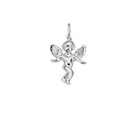 Kettenanhänger FIRETTI "Schmuck Geschenk Silber 925 Halsschmuck Anhänger Engel", silberfarben, Schmuckanhänger, Damen, Silber 925 (Sterlingsilber), 1,36 g, Kettenanhänger (64741920-0) silberfarben