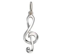 Kettenanhänger FIRETTI "Schmuck Geschenk Silber 925 Halsschmuck Anhänger Noten", silber (silberfarben), Schmuckanhänger, Damen, Silber 925 (Sterlingsilber), 0,74 g, Kettenanhänger (84077964-0) silberf