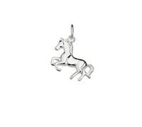Kettenanhänger FIRETTI "Schmuck Geschenk Silber 925 Halsschmuck Anhänger Pferd", silberfarben, Schmuckanhänger, Damen, Silber 925 (Sterlingsilber), 1,25 g, Kettenanhänger (59058623-0) silberfarben