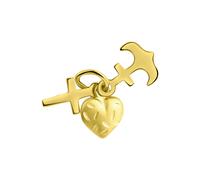 Fascination by Ellen K. Damen Anhänger 375/- Gold 1,5cm Glänzend gelb 221340118-2